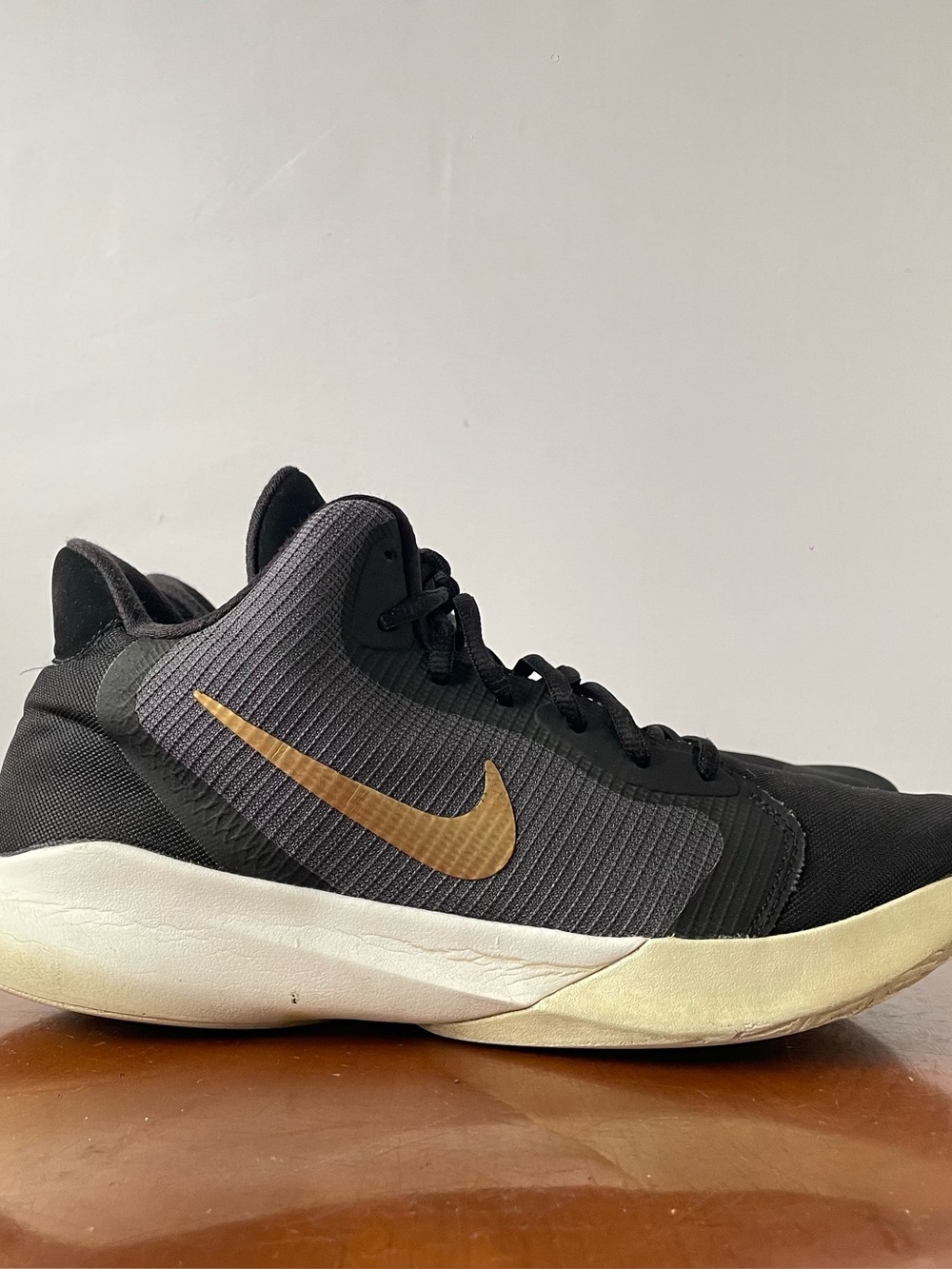NIKE Precision 3 Black basketball shoes | US 10.5